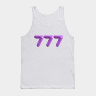 Lucky 7's - Purple Tank Top